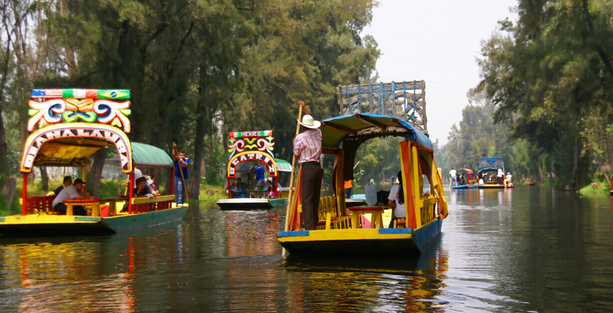 Xochimilco and the Trajineras - Mexico City