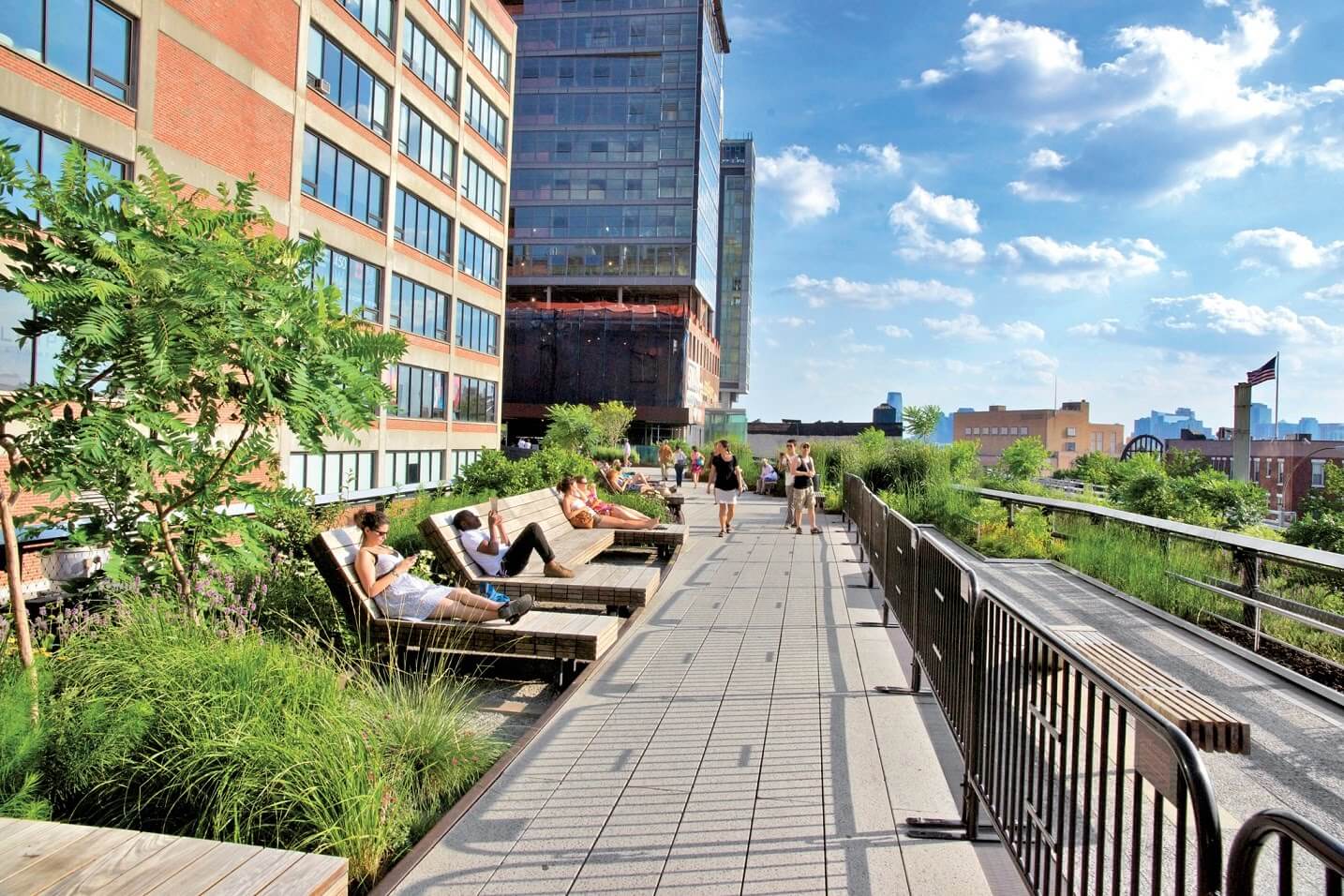 The High Line: romantic spots in New York