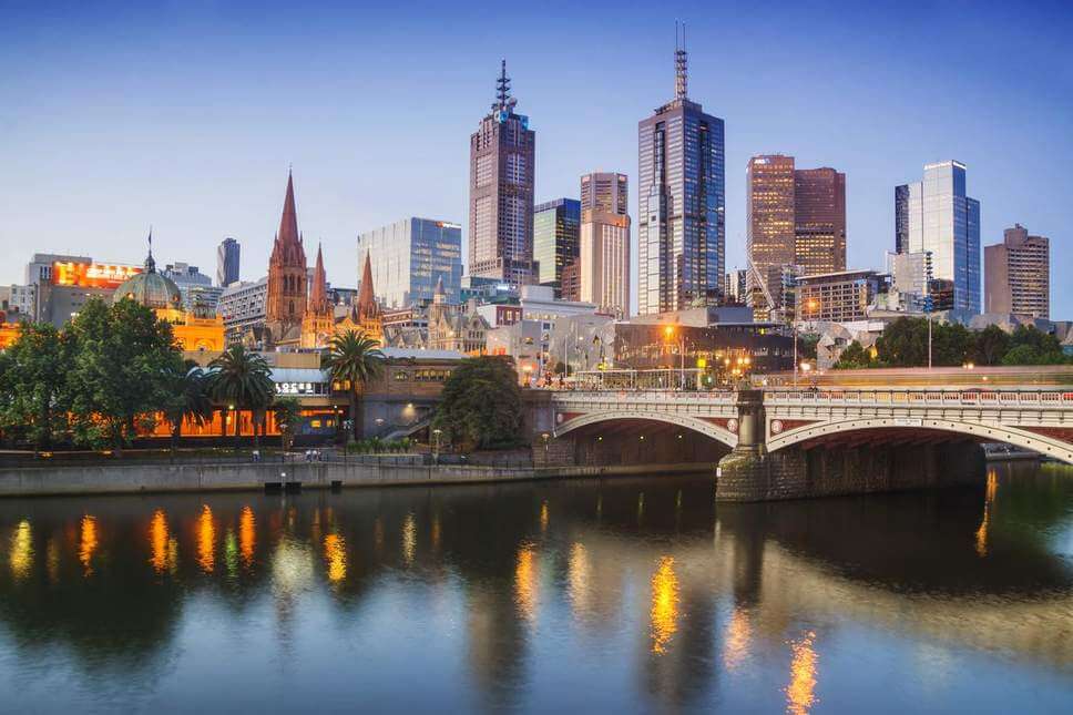 History of Melbourne: places in Melbourne