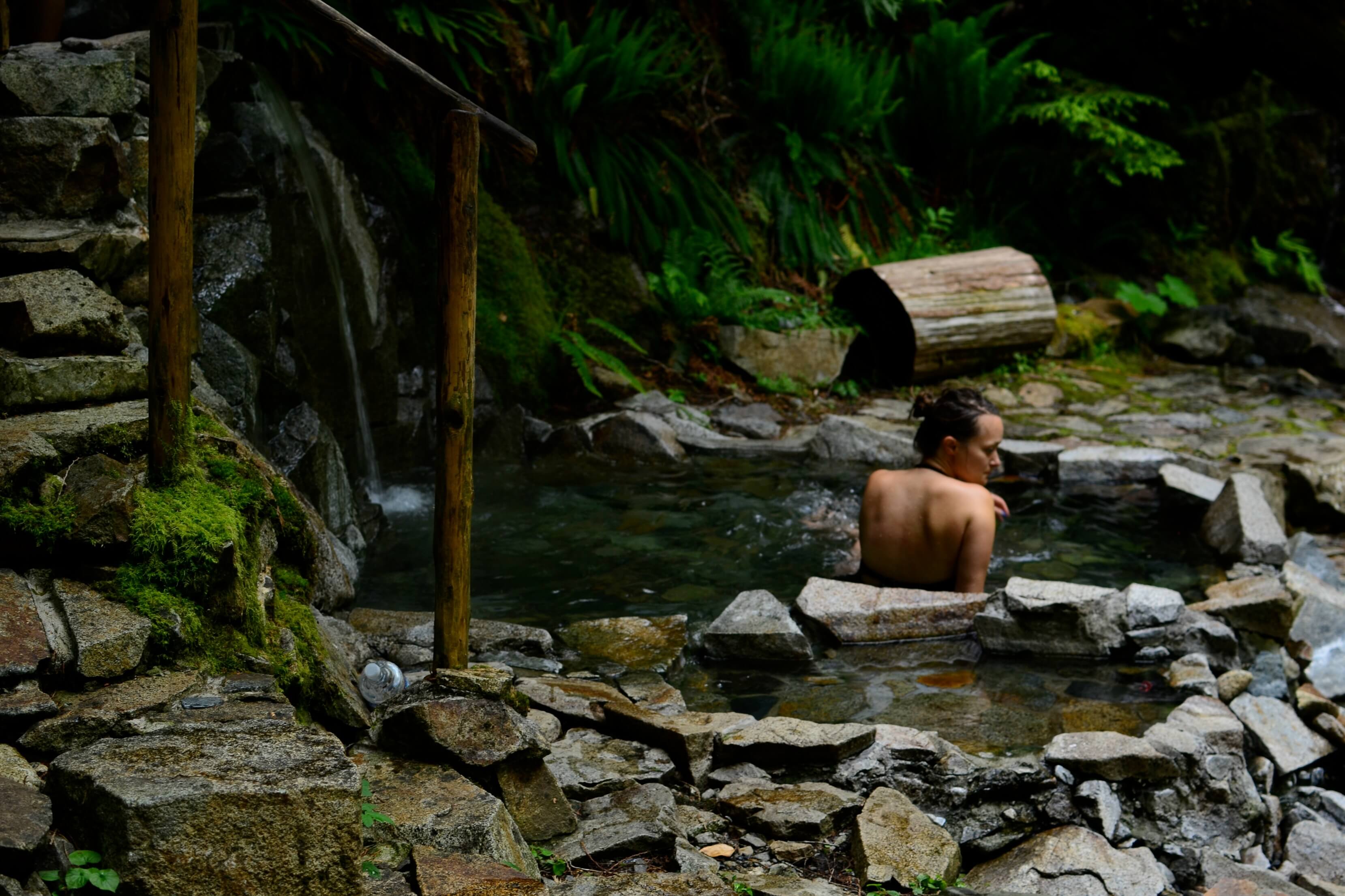Goldmyer Hot Springs: hot springs in Washington
