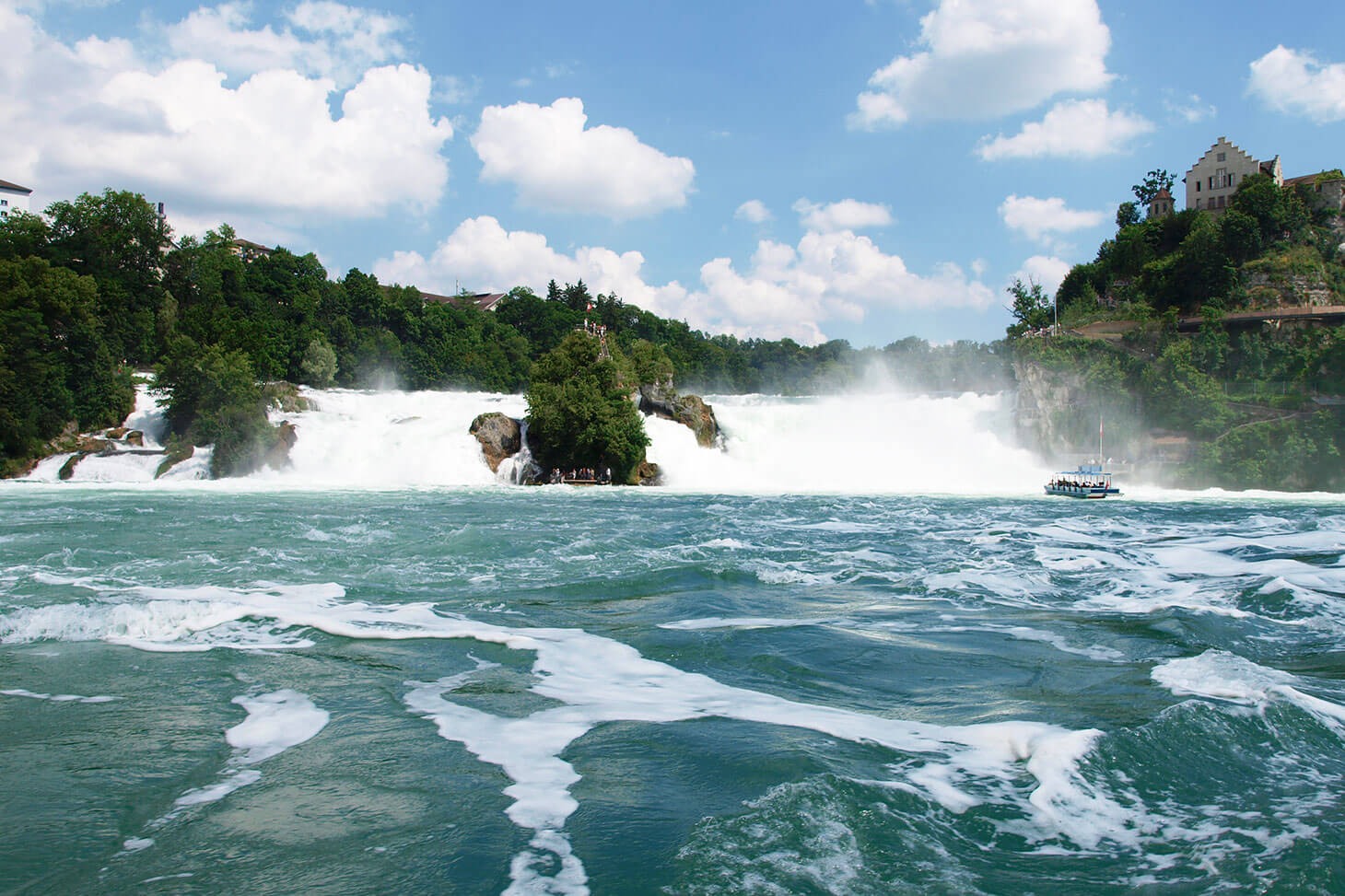 places to visit in Switzerland: Rhine Falls