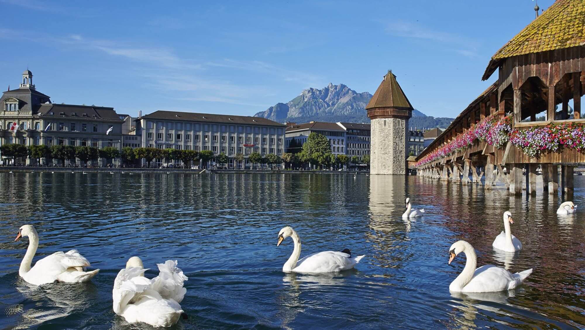 Honeymoon places in Switzerland: Lucerne