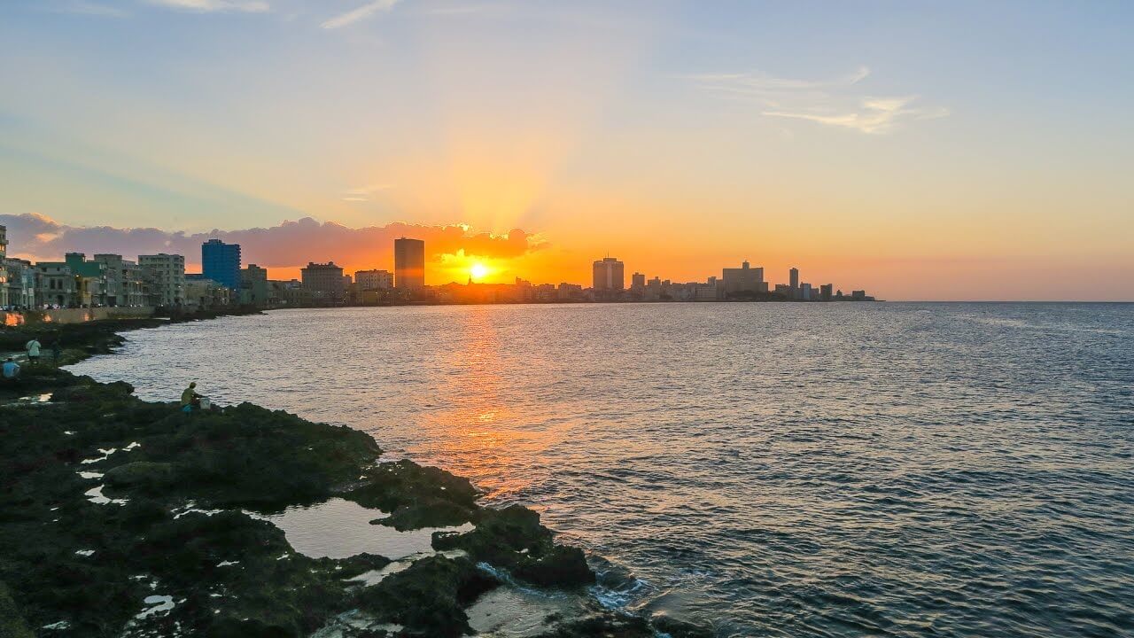 Sunset at El Malecón: Thins To Do In Havana