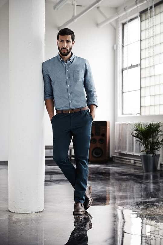 Chinos and Button Down Shirts