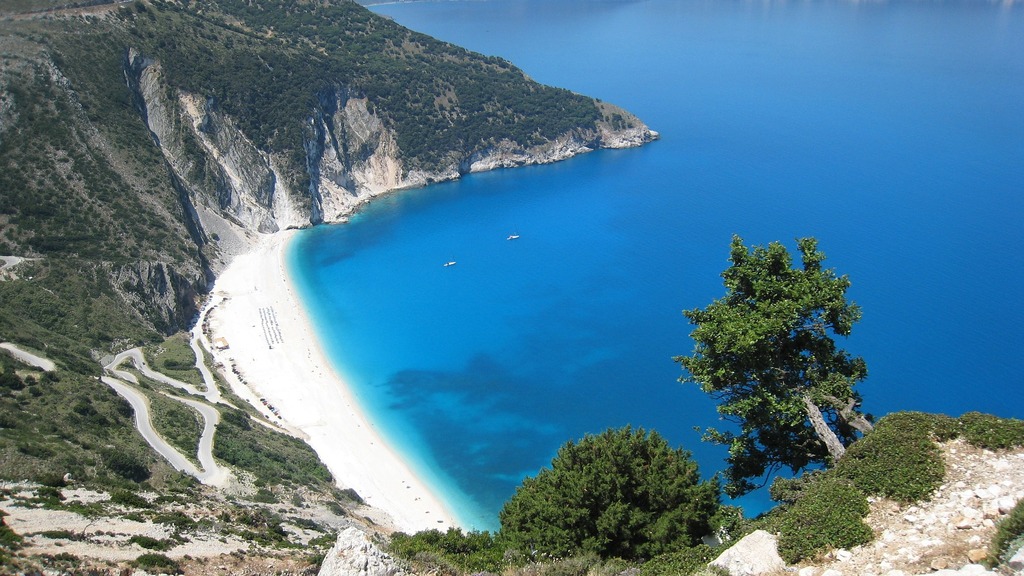 Myrtos Beach, Kefalonia Island, Greece
