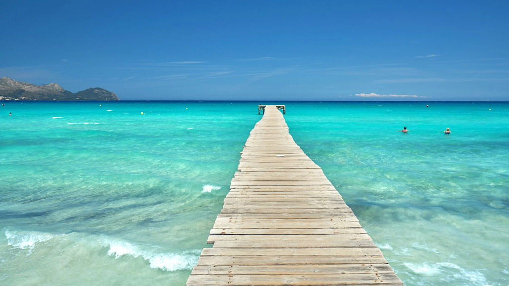 Playa de Muro Beach, Mallorca, Spain