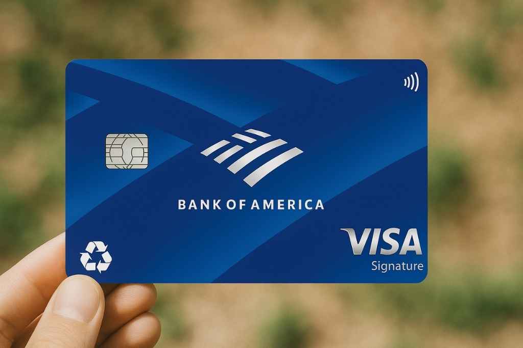 Bank of America Travel Rewards Credit Card for travel