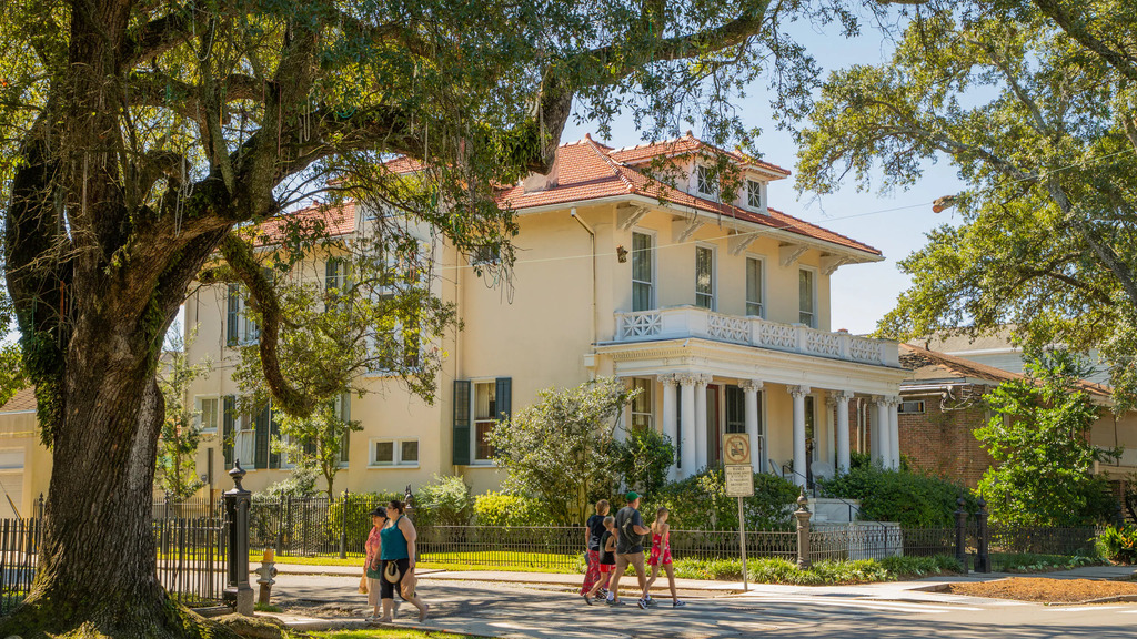 Garden District in new Orleans