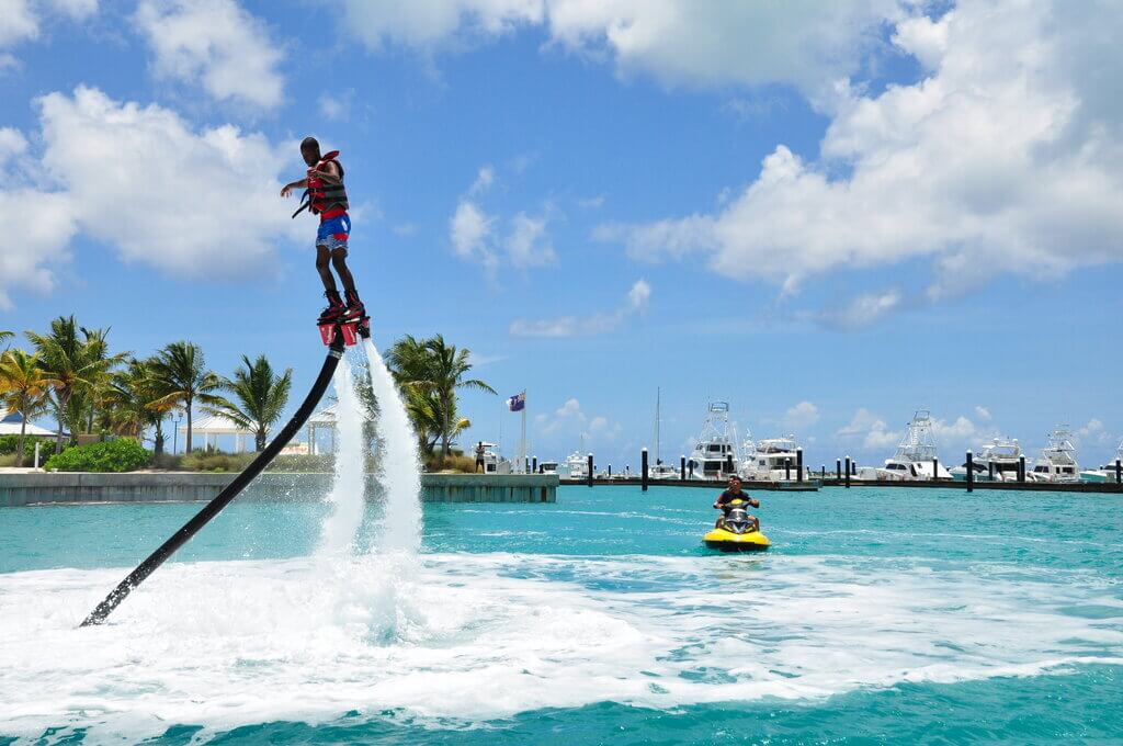 Flyboard Flying: Water Activities and Sports