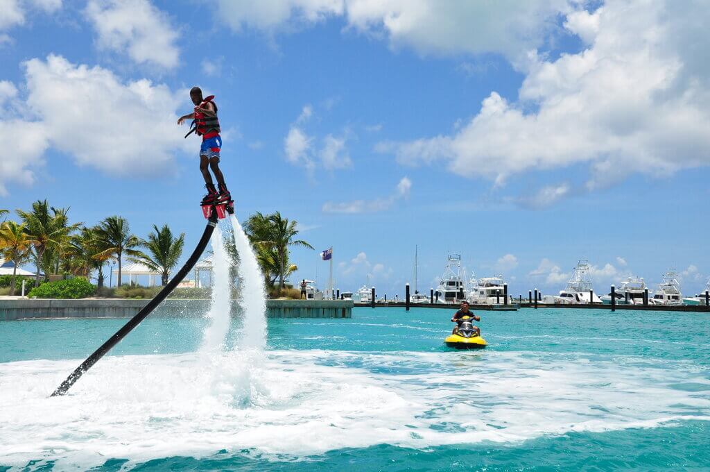 Flyboard Flying