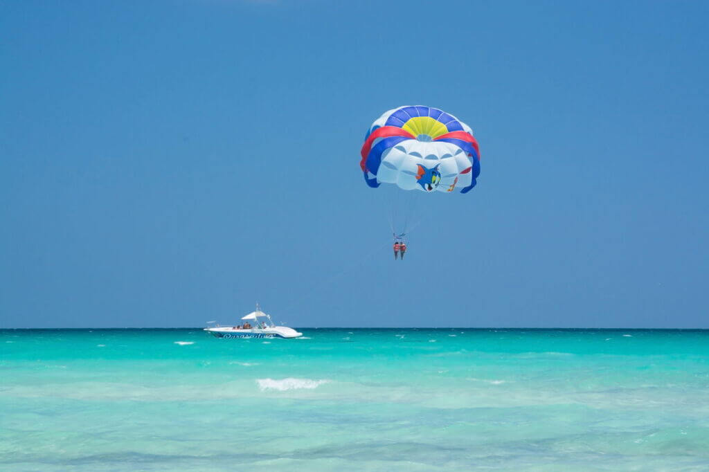 Parasailing: Water Activities and Sports
