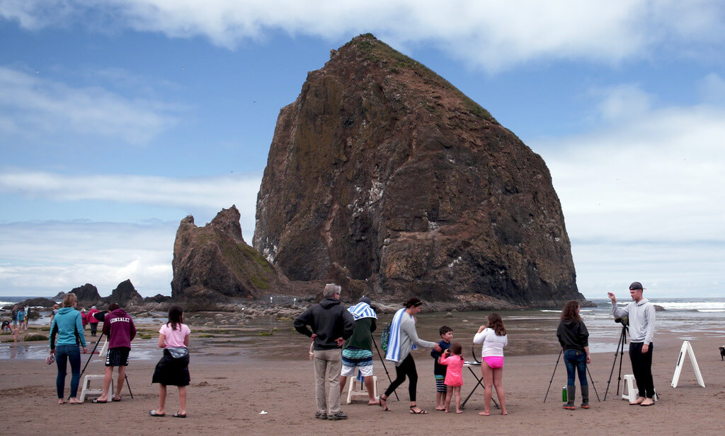 Haystack Rock at Cannon Beach: best places to visit in oregon