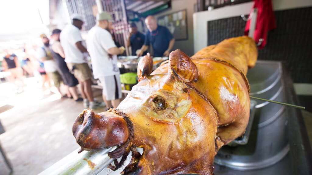 fun things to do in puerto rico: The Pork Highway Food