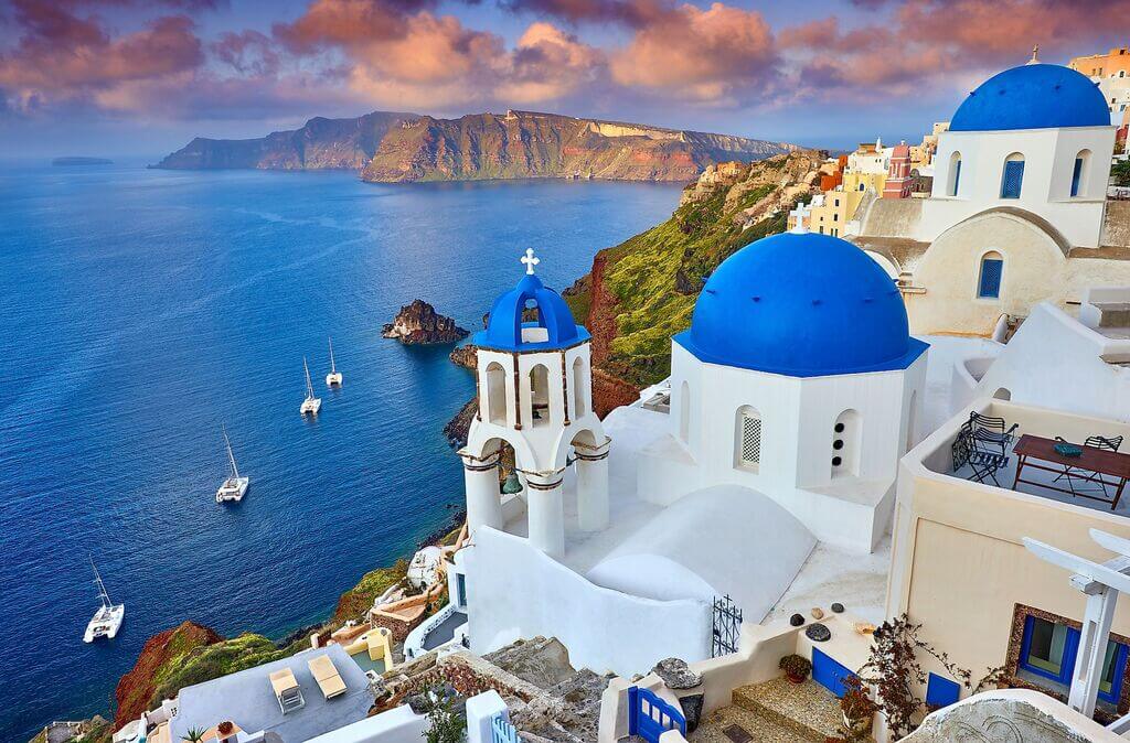 Santorini, Greece: good solo travel destinations
