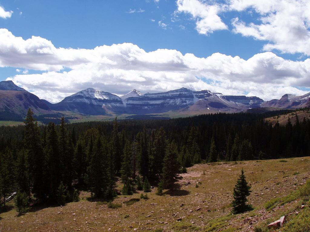 The Uinta Mountains: mountain ranges in the us