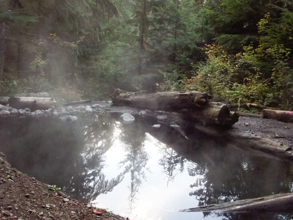 Baker Hot Springs: natural hot springs washington