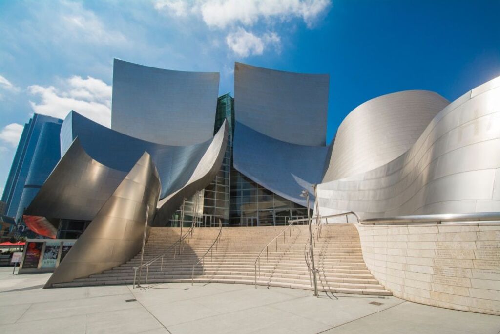 places to visit in los angeles: Walt Disney Concert Hall