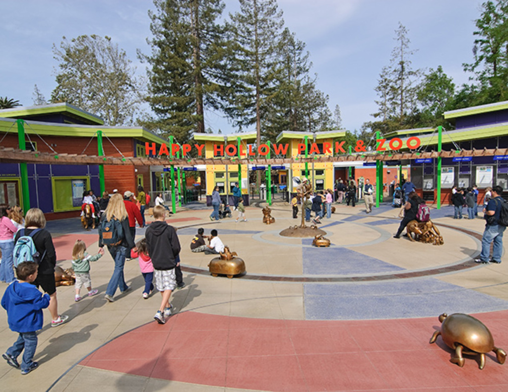 things to do in san jose CA: Happy Hollow Park and Zoo