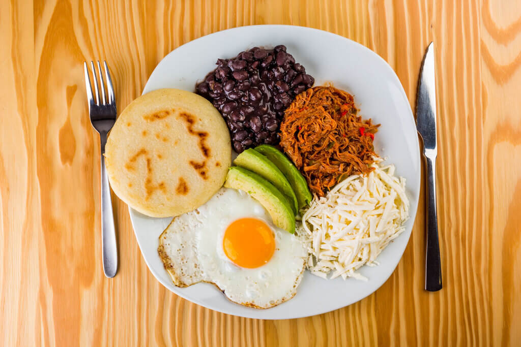 Pabellón Criollo: venezuelan food